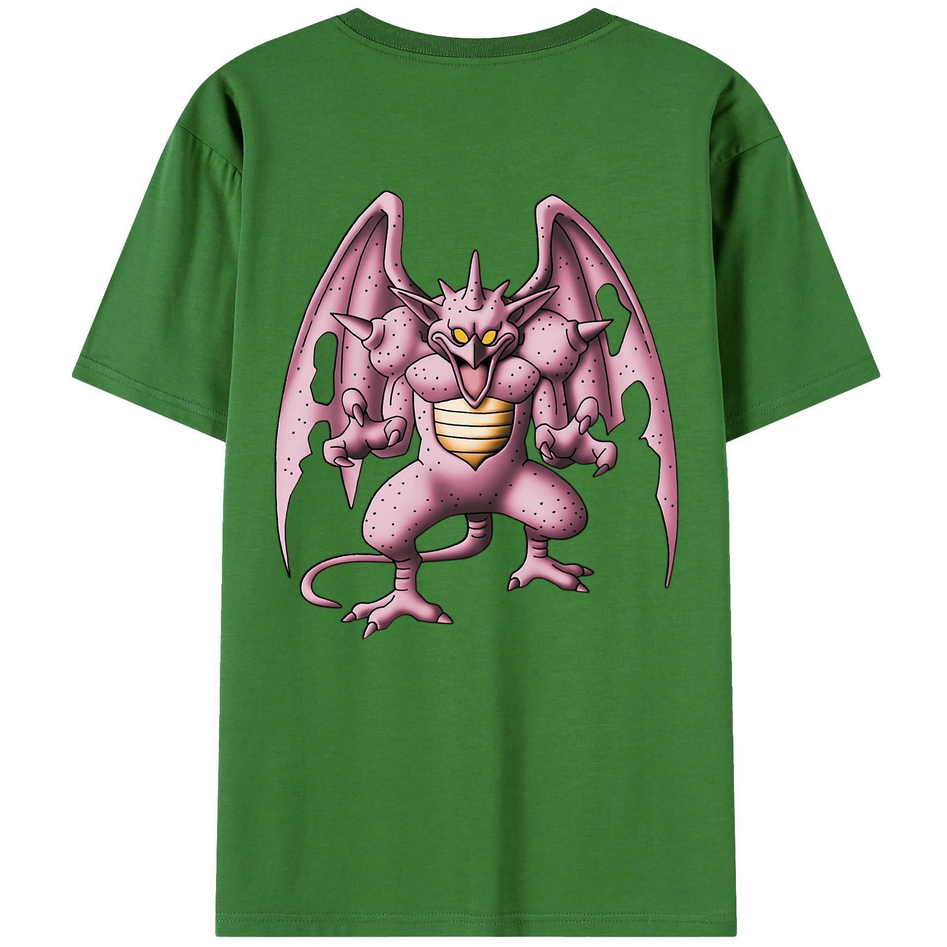 （画像用） ドラゴンクエスト Doragon Kuesuto Dragon Quest レディース半袖Tシャツ(バックプリント)